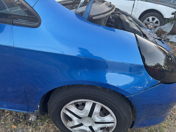 2007 Honda Fit Passenger Fender Blue