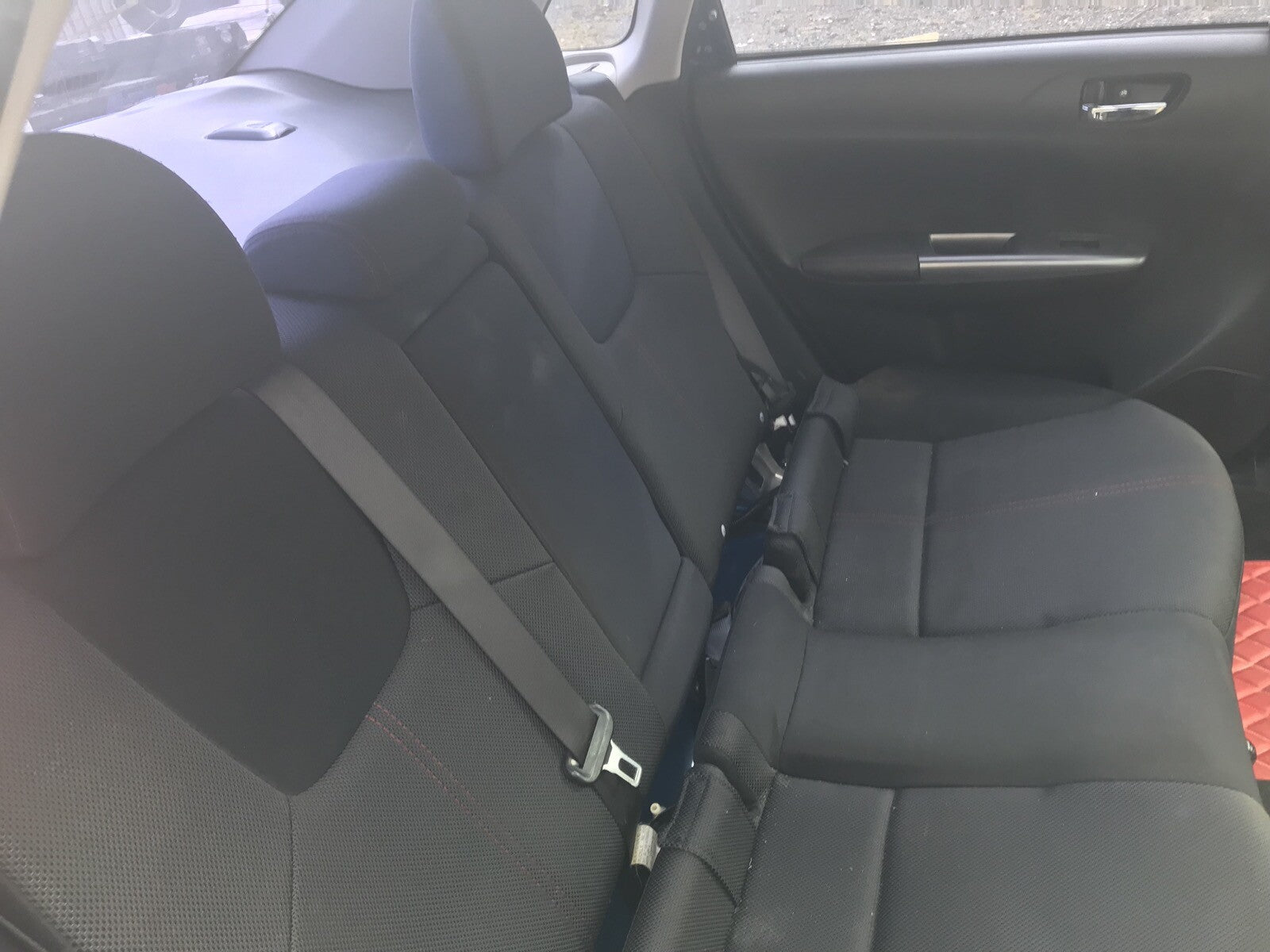 2012 Subaru Impreza WRX AWD Rear Seats 