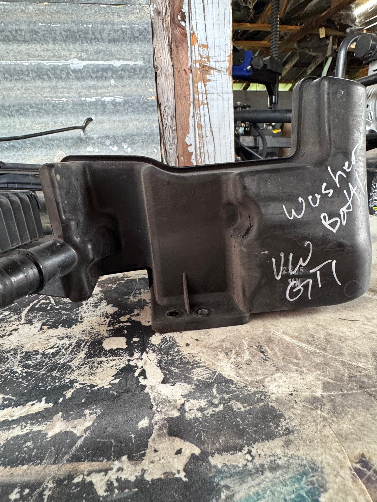 VW GTI 2012 Washer Fluid Tank