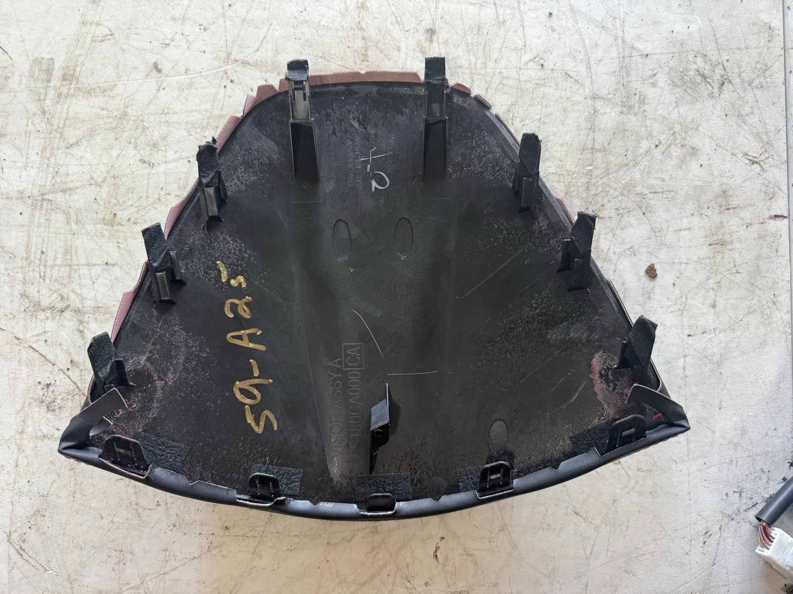 2017 - 2020 Subaru BRZ clustr bezel hood (needs glue)