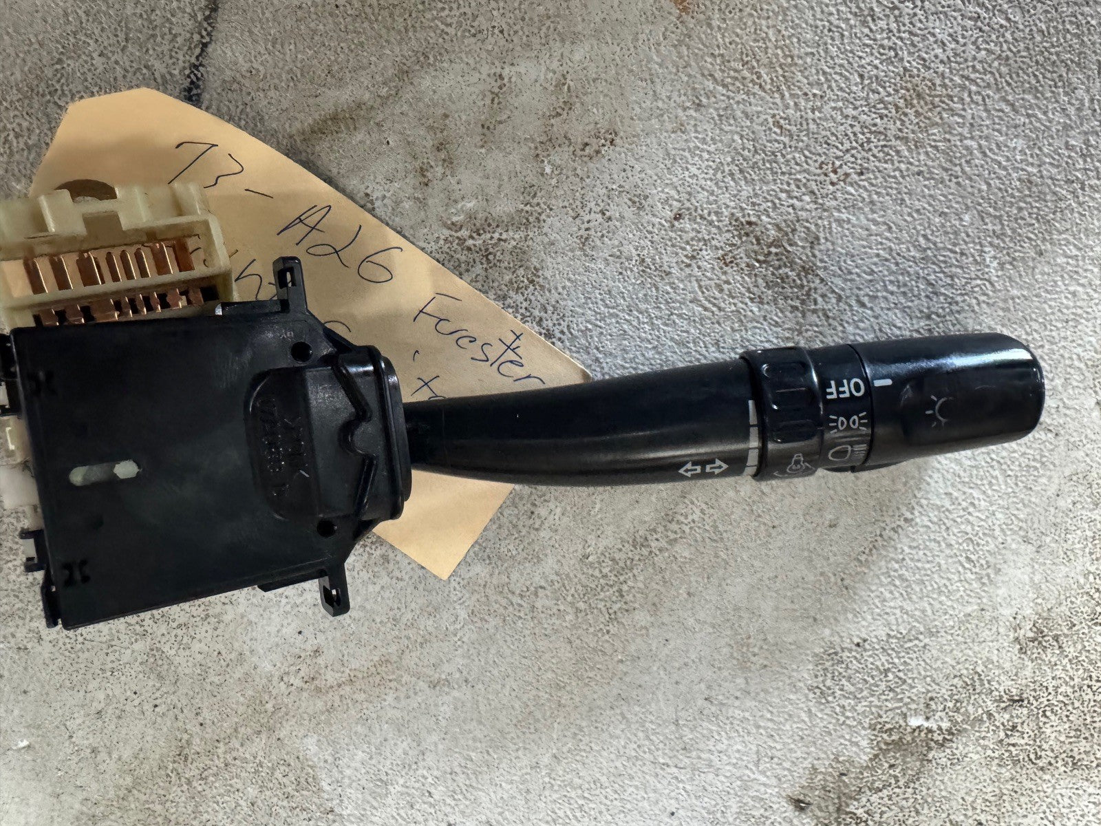 2002 Subaru Forestor Headlight Switch 