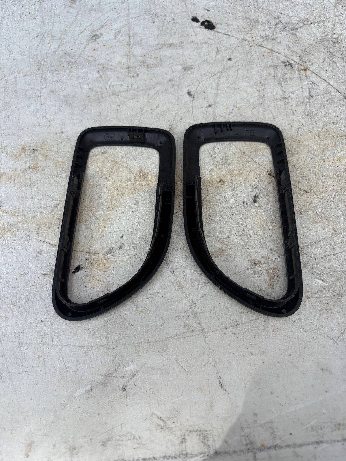 2002-2004 Subaru WRX Impreza Front Door Handle Trim Bezel Pair (Front Pair Only)