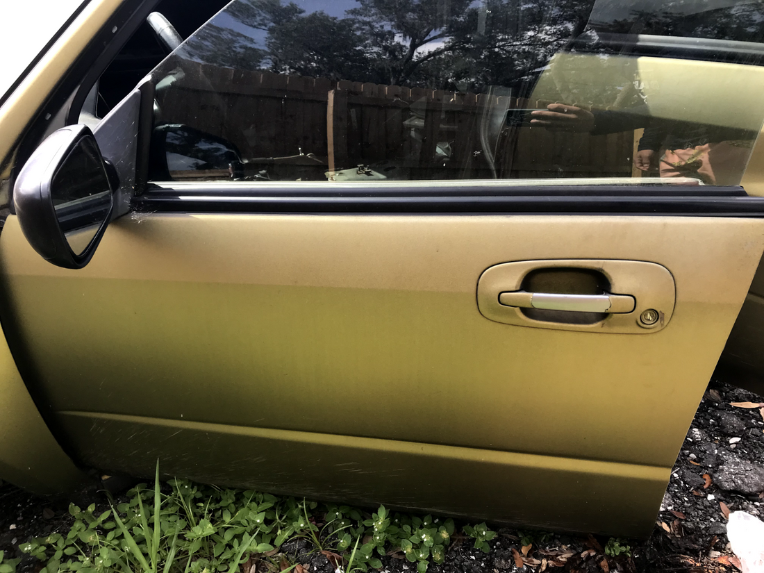 2007 subaru wrx drivers door