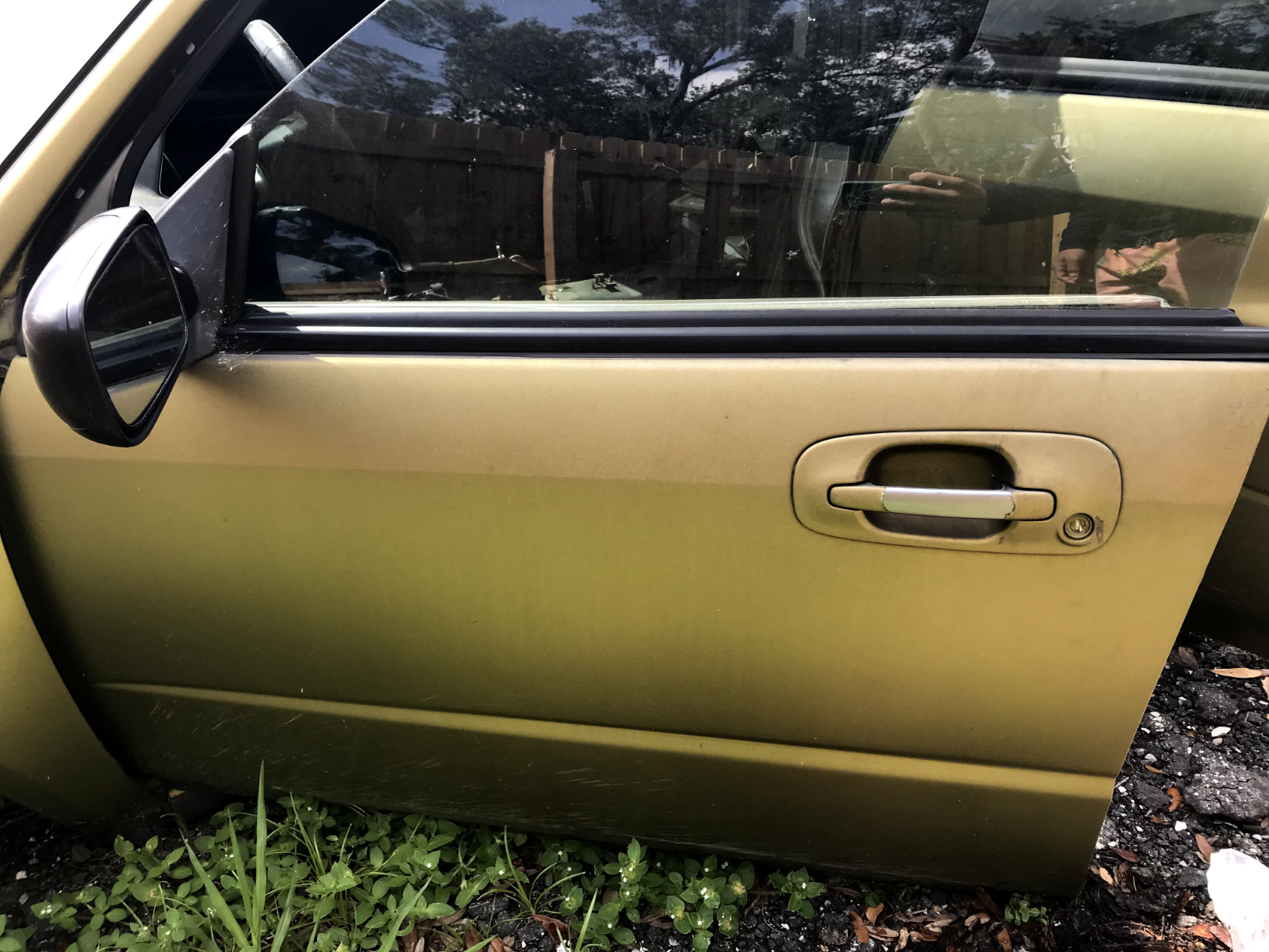 2007 subaru wrx drivers door