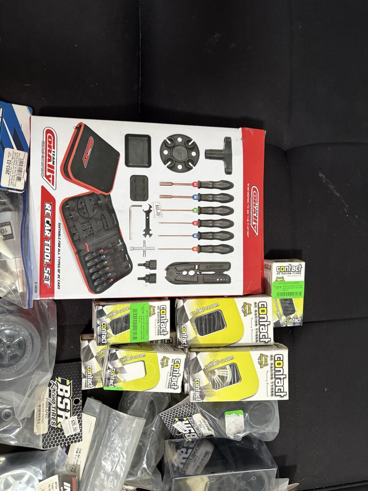 *BIG LOT* of Assorted Misc RC Car Parts, Tamiya, Xpress, And More