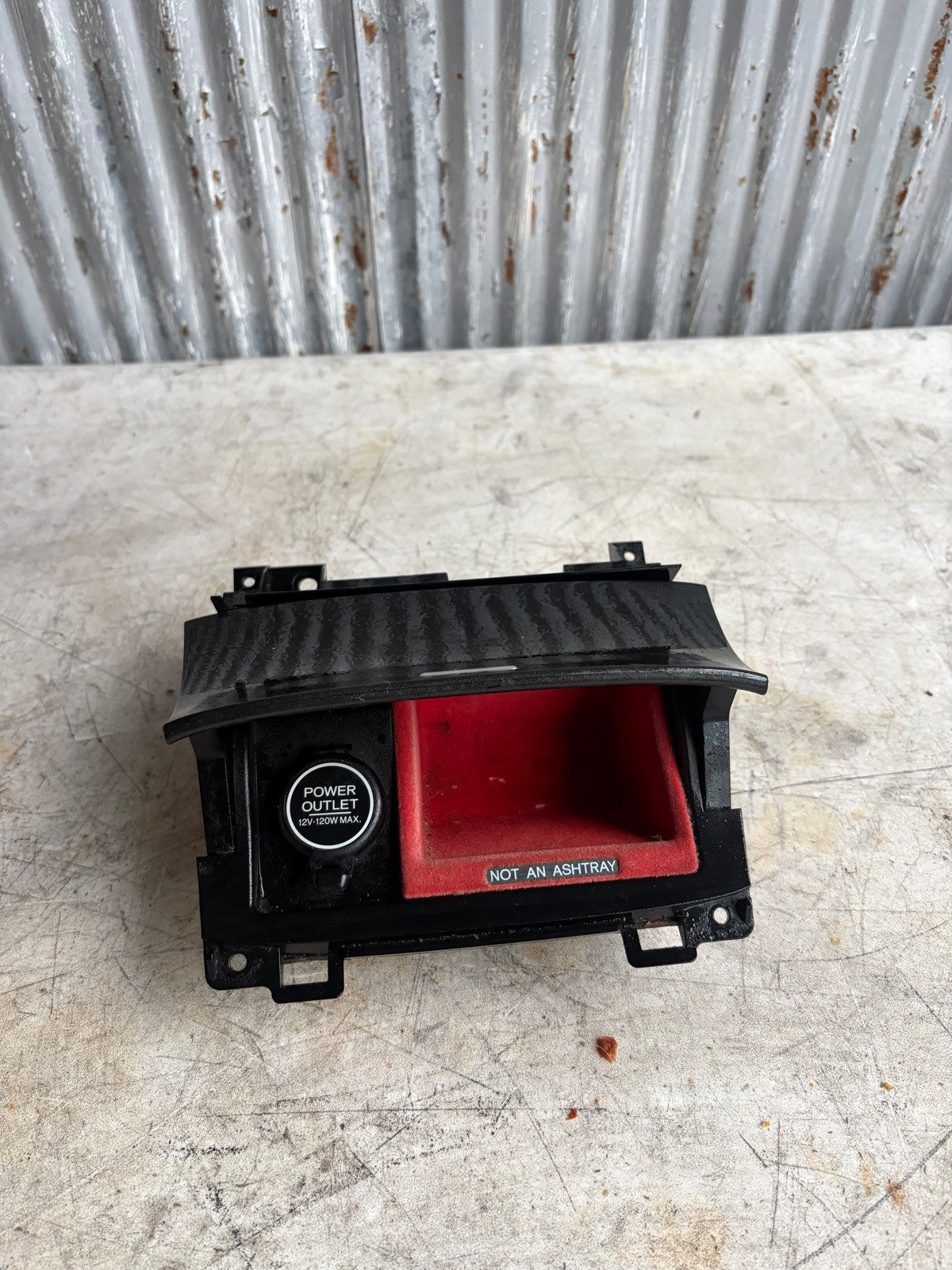 2004-2008 Acura TSX Dash Storage Power Outlet 