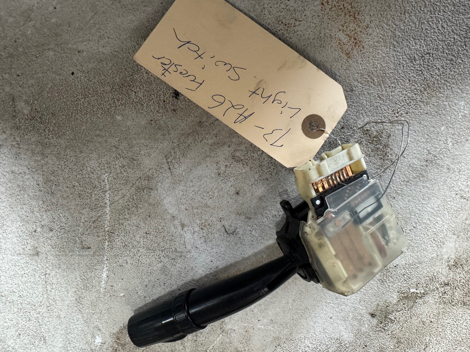 2002 Subaru Forestor Headlight Switch 