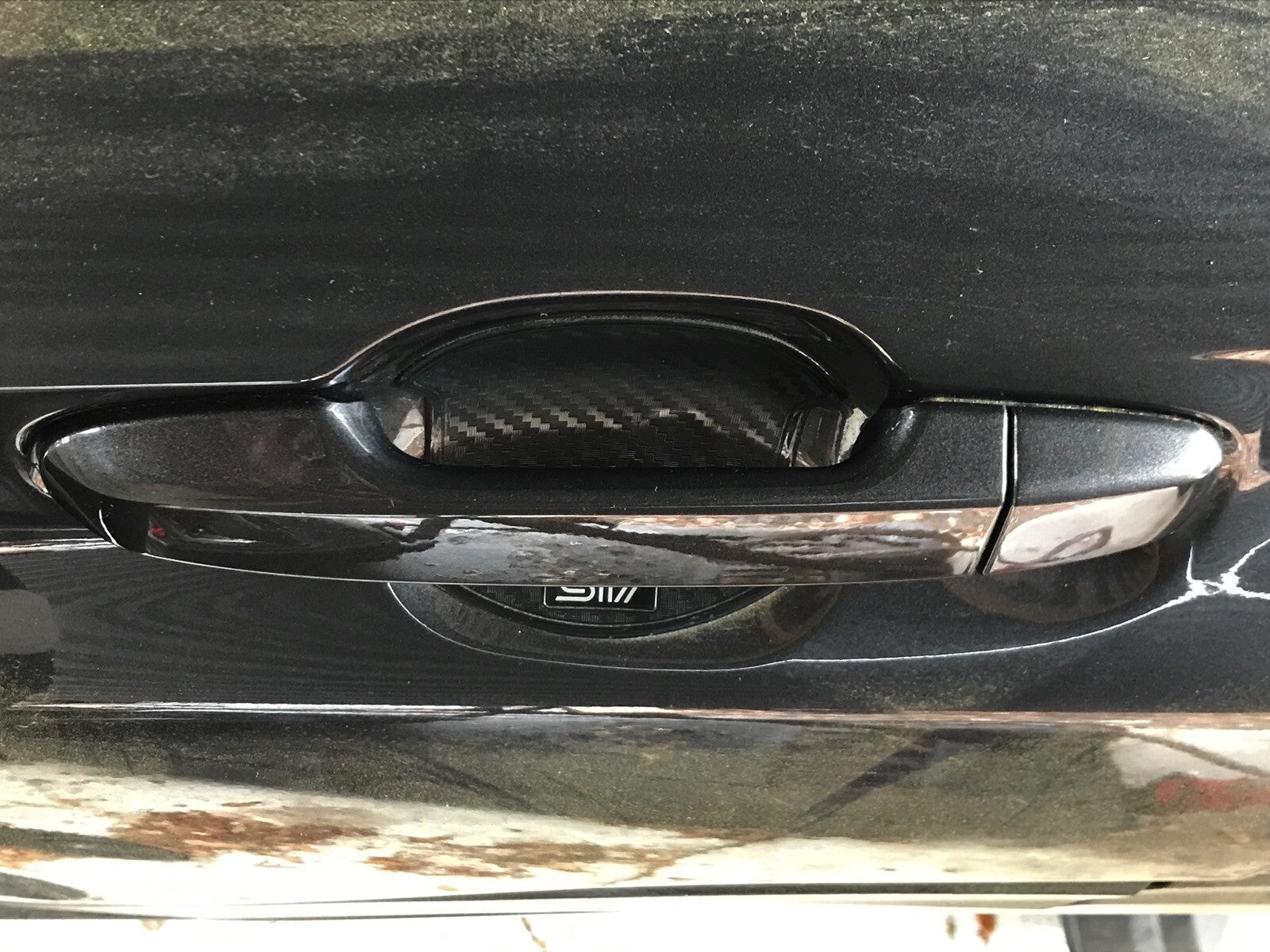 2023 Subaru WRX Premium OEM driver left rear door handle - insurance quality 