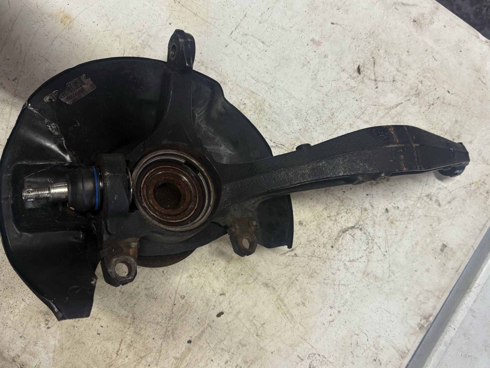 2007 Acura TL Type S Driver Knuckle Assembly 