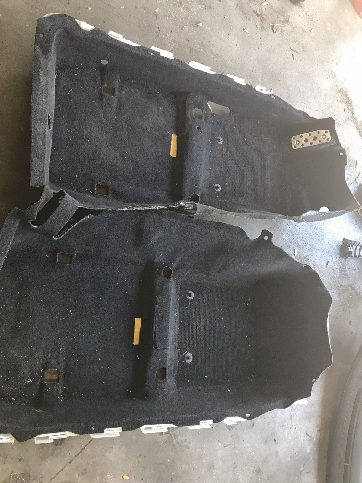 2013 13 SUBARU BRZ OEM FACTORY BLACK INTERIOR FLOOR CARPET BRZ FRS 4UGSE #8028