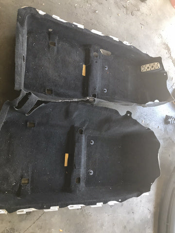 2013 13 SUBARU BRZ OEM FACTORY BLACK INTERIOR FLOOR CARPET BRZ FRS 4UGSE #8028