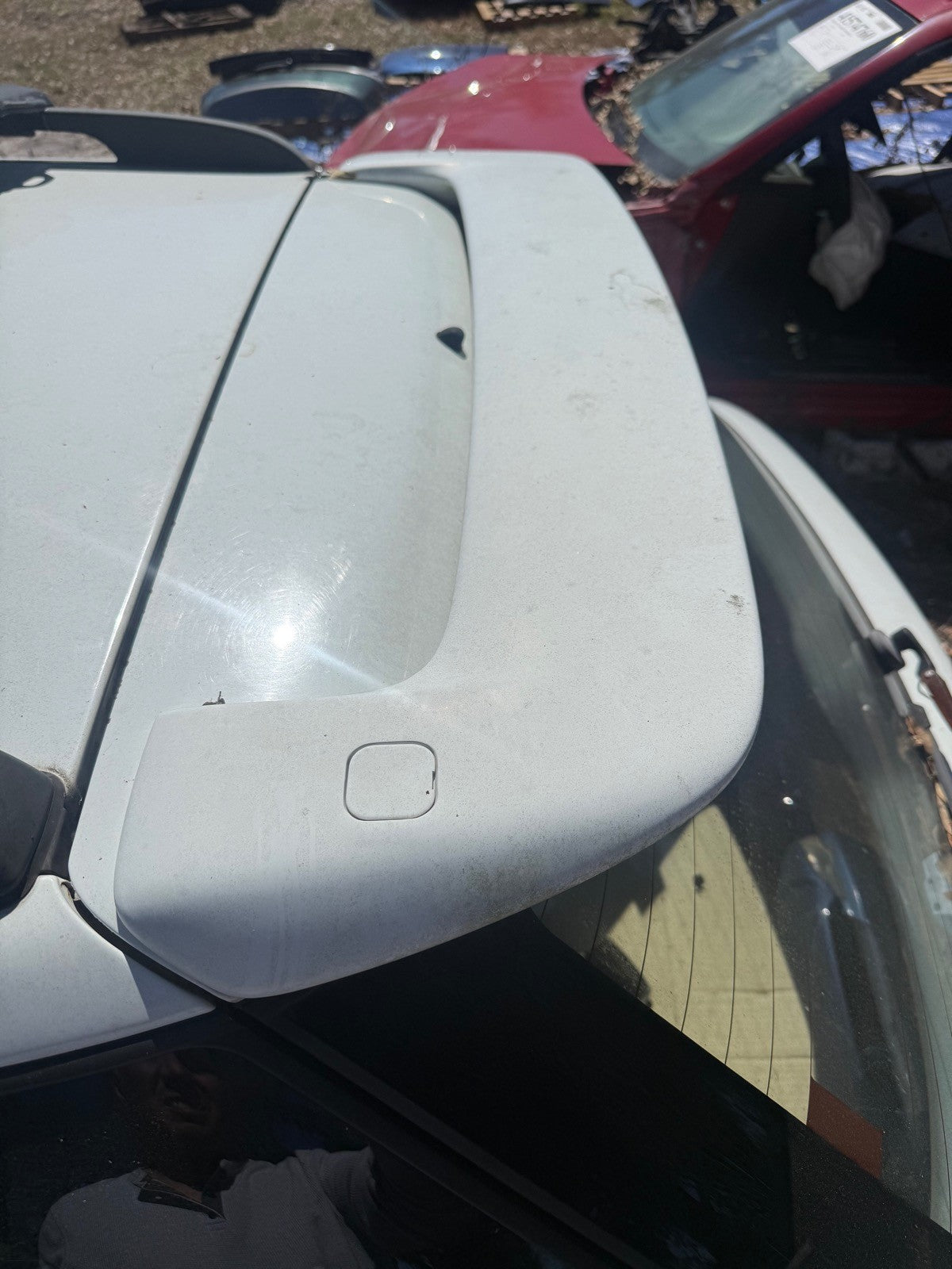 2002-2007 Subaru WRX Wagon Wing White OEM 