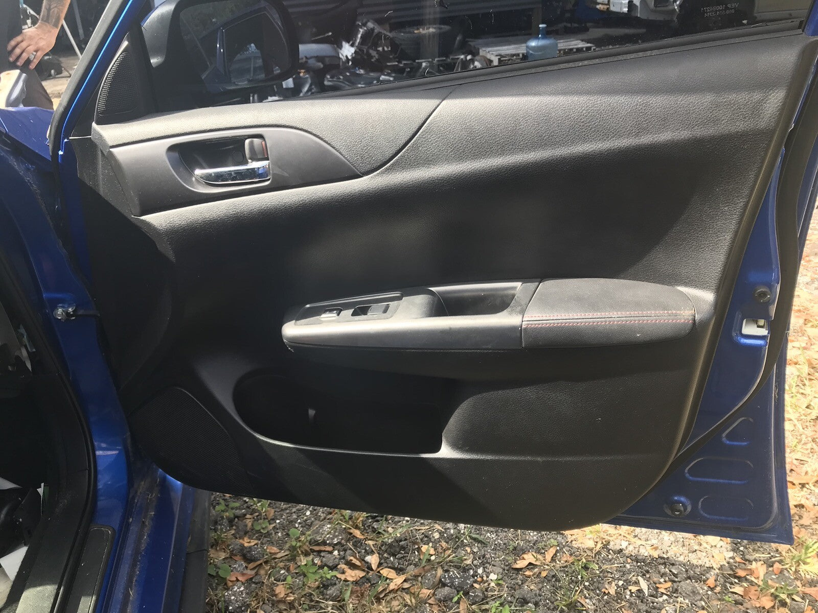 2012 Subaru WRX Front Passenger Door Interior Panel w/o Window Regulator