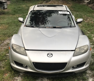 2004 Mazda RX8 Fuel Door lid Silver