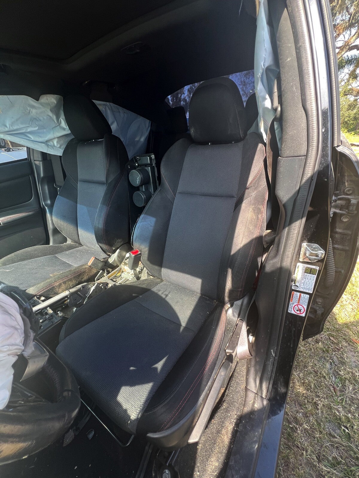 2015-19 Subaru WRX Drivers Seat Cloth (2017)