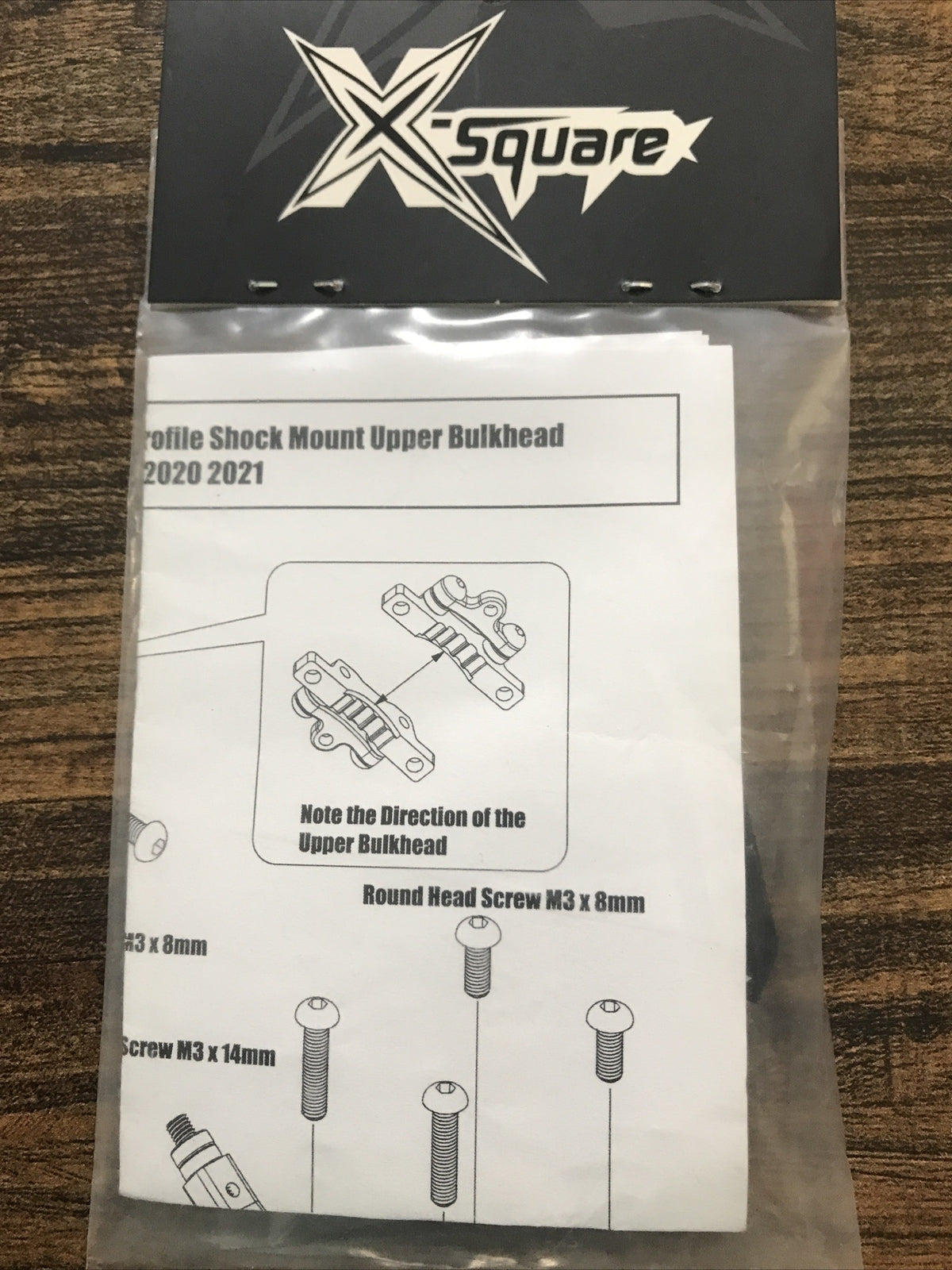 Xsquare Front Low Profile Shock Mount Upper For X-ray T4 