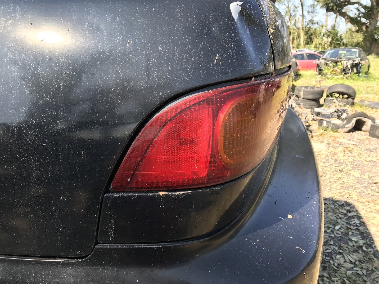 94 Acura Integra Rear bumper Cover BLACK