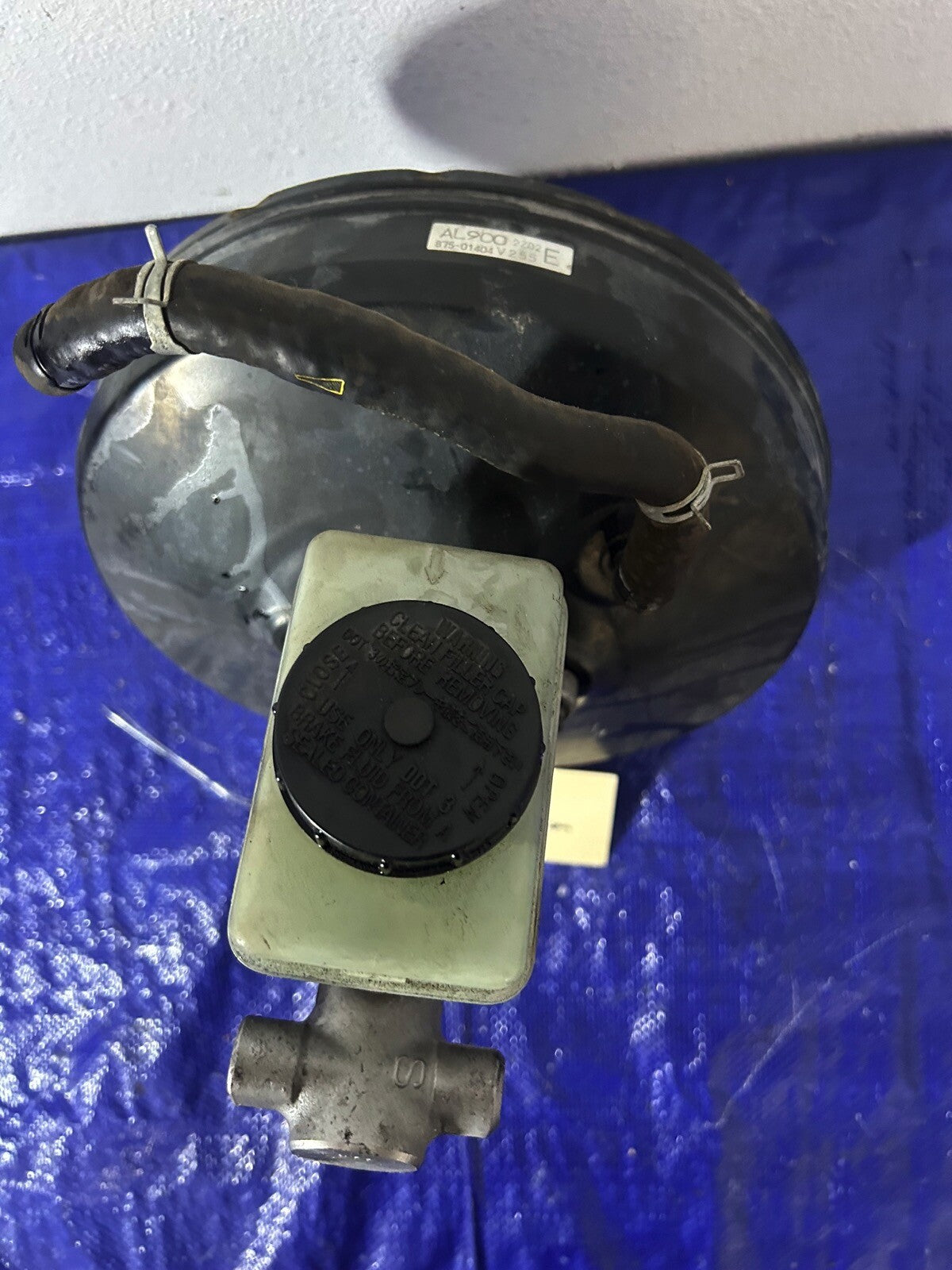 04 Nissan 350z Brake Booster Master Cylinder M/T 