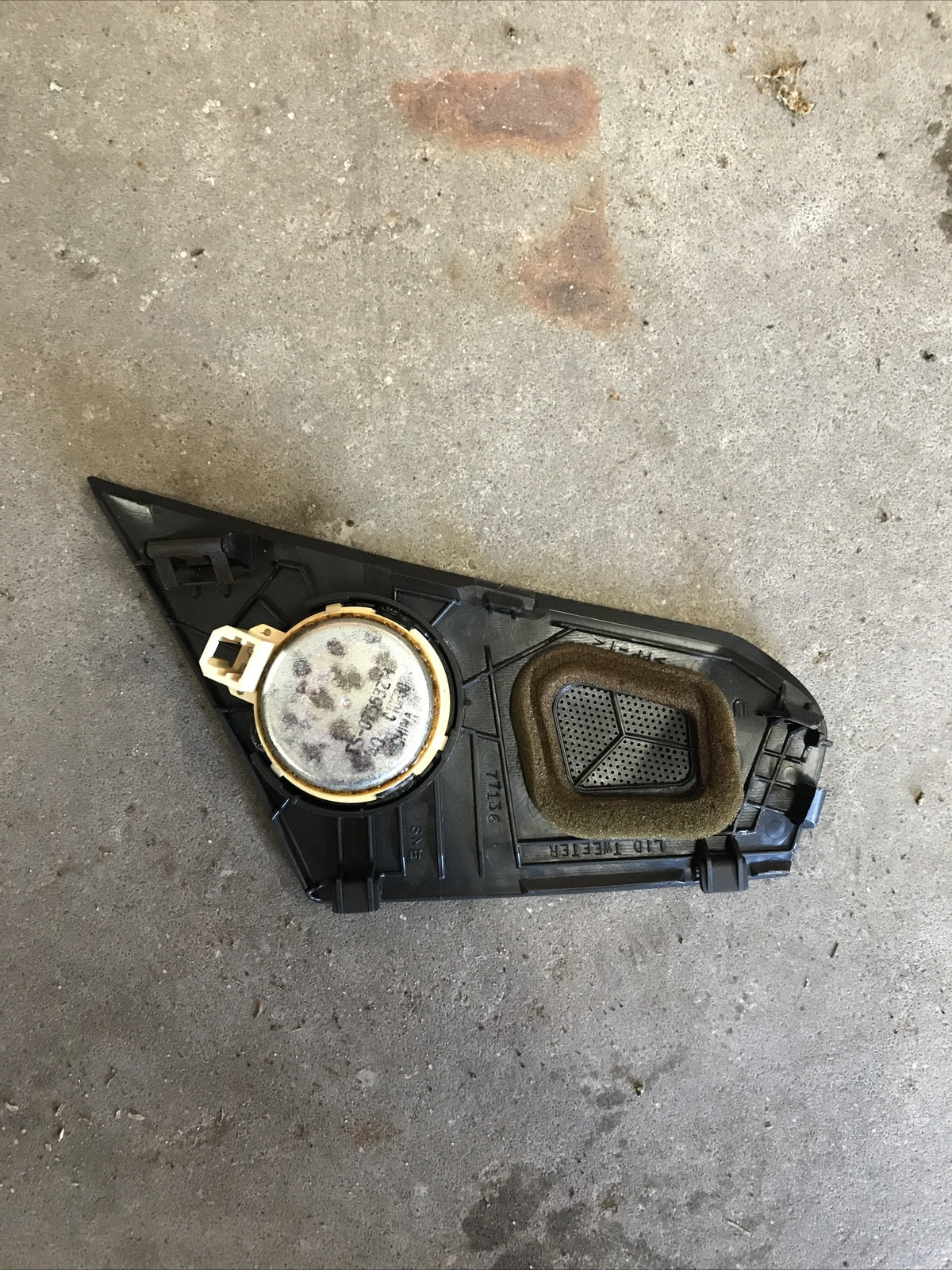 2006-2011 Honda Civic Si Left Tweeter  Speaker Cover Driver W/ Tweeter