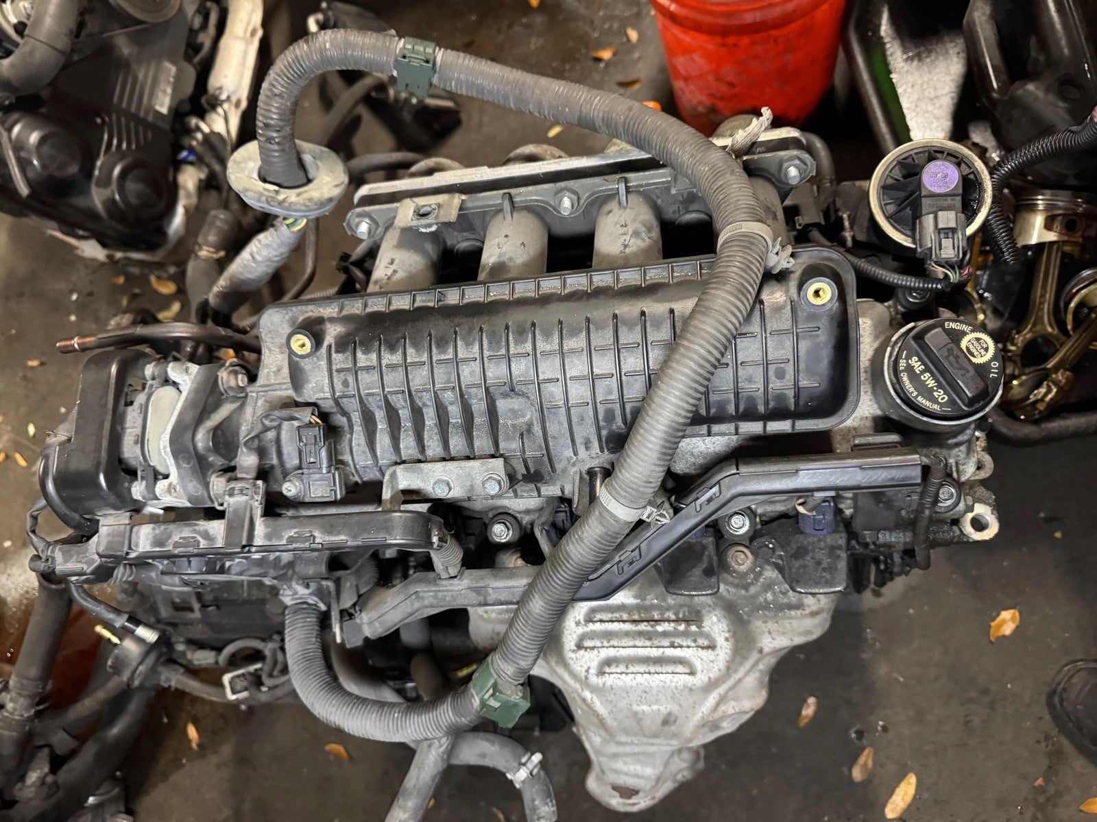 2007 Honda Fit Engine tranmission complete 1.5 