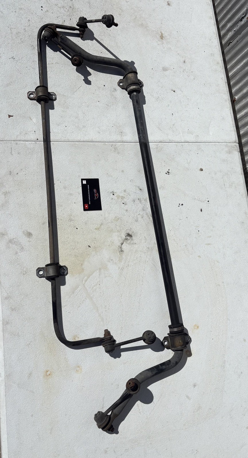 1999-2005 Mazda Miata NB OEM Front and Rear Sway Bars With Mounting Brackets 