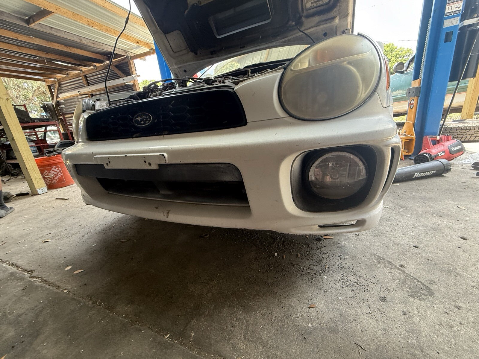 2003 Subaru WRX Wagon Front Bumper Cover OEM