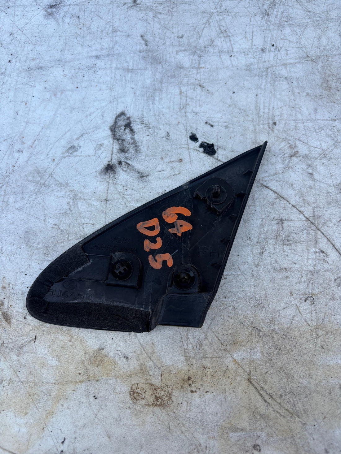 2012-2021 Subaru WRX & STI Right Passenger Side Exterior Mirror Cover Trim 