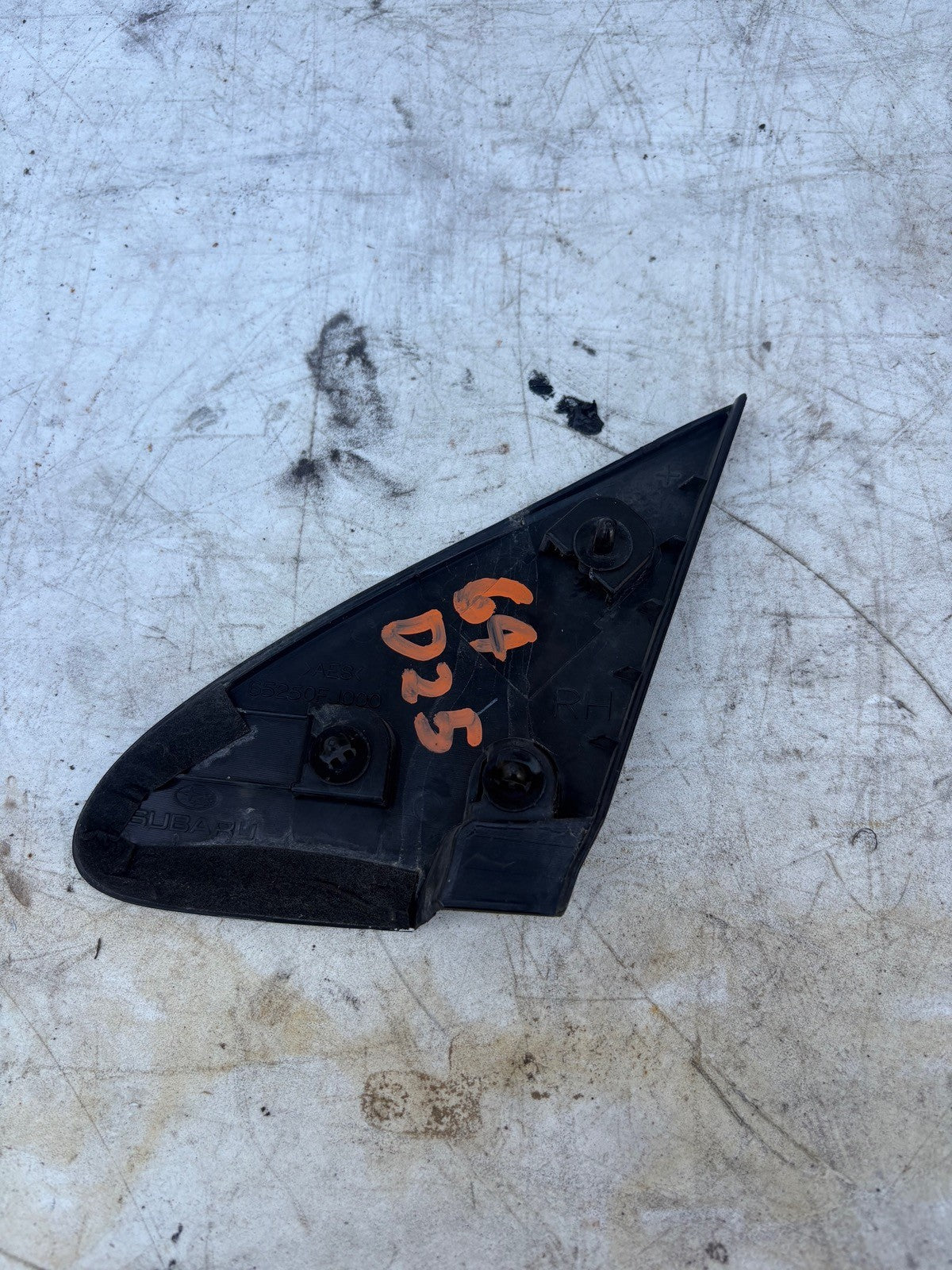 2012-2021 Subaru WRX & STI Right Passenger Side Exterior Mirror Cover Trim 