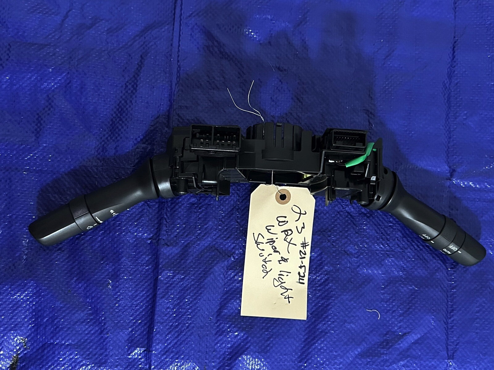 22-24 SUBARU WRX WINDSHIELD WIPER TURN SIGNAL COMBINATION SWITCH OEM (2023) Dash