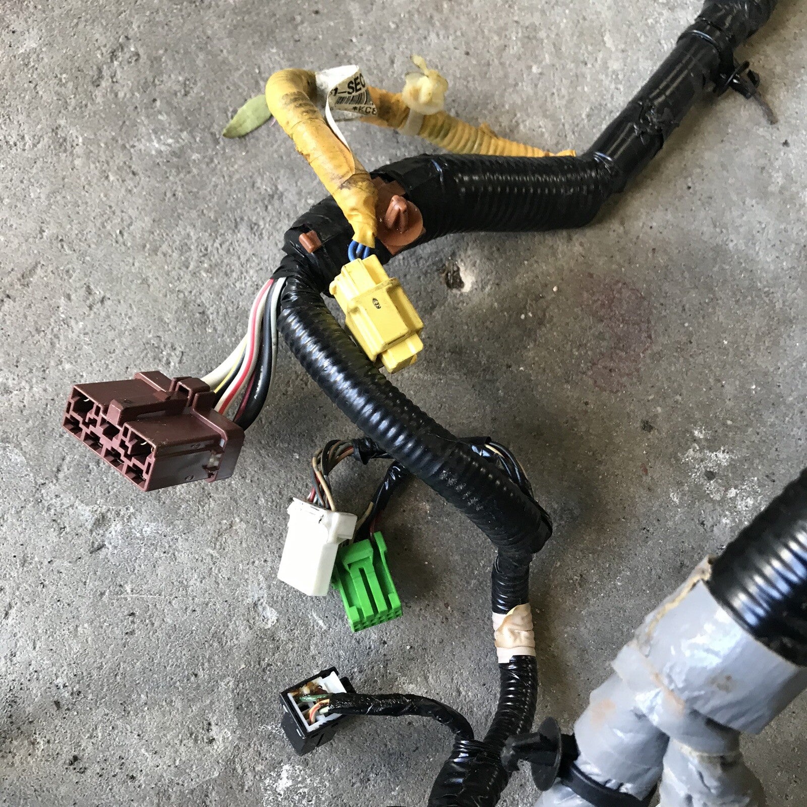 04-05 ACURA TSX - DASH BOARD & CLUSTER WIRING HARNESS WIRE LOOM OEM FACTORY