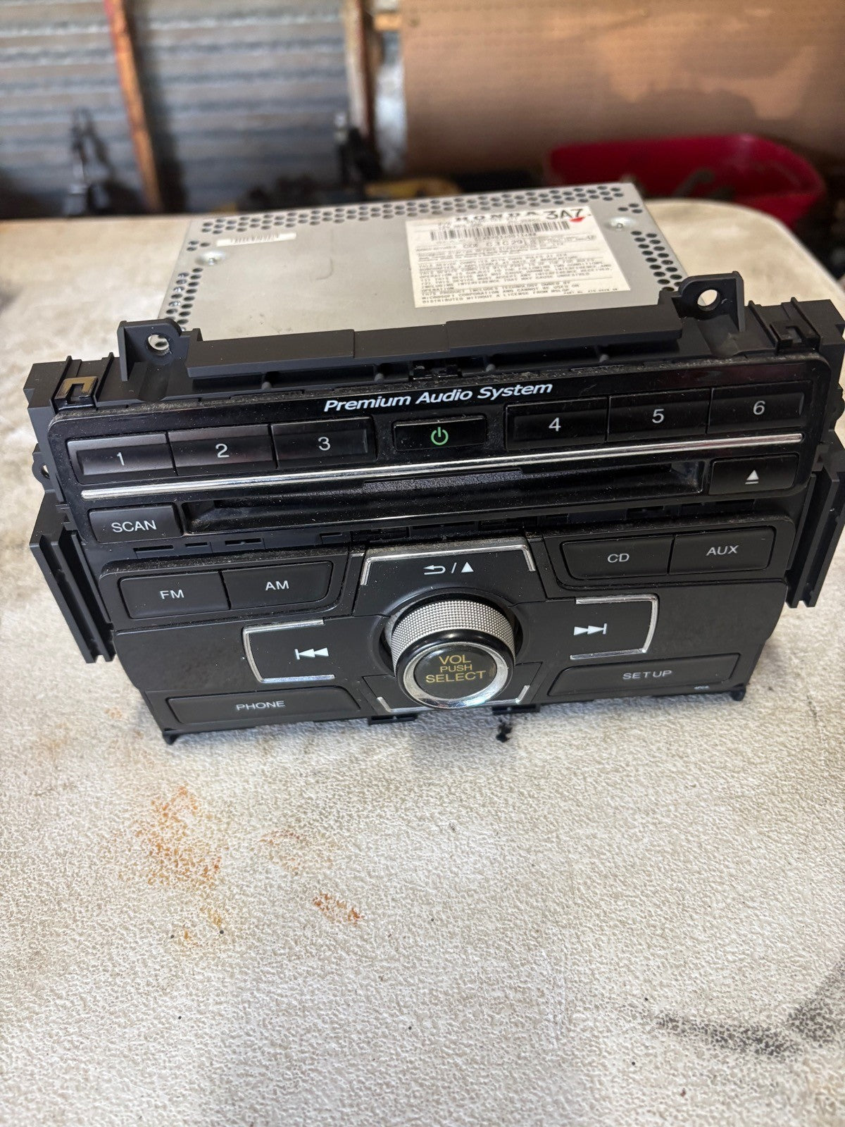 2012-2015 Honda Civic SI Radio AM FM Reciever CD Premium Audio OEM 