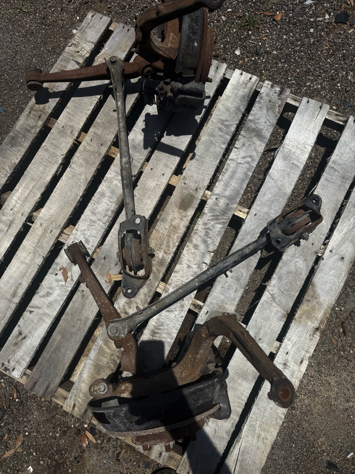 2001 Honda prelude rear knuckle assembly L & R
