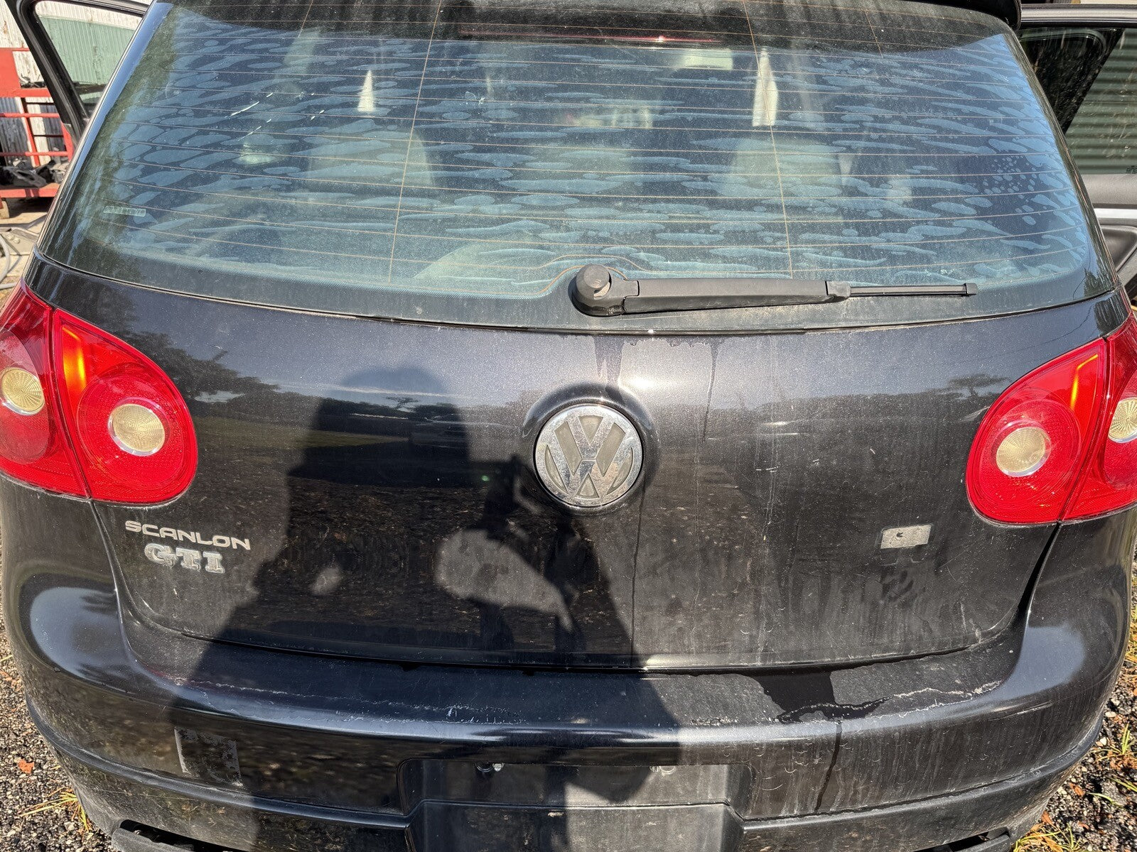 2006-2007 VW GTI TRUNK TAILGATE HATCH. outer tail lights not included**