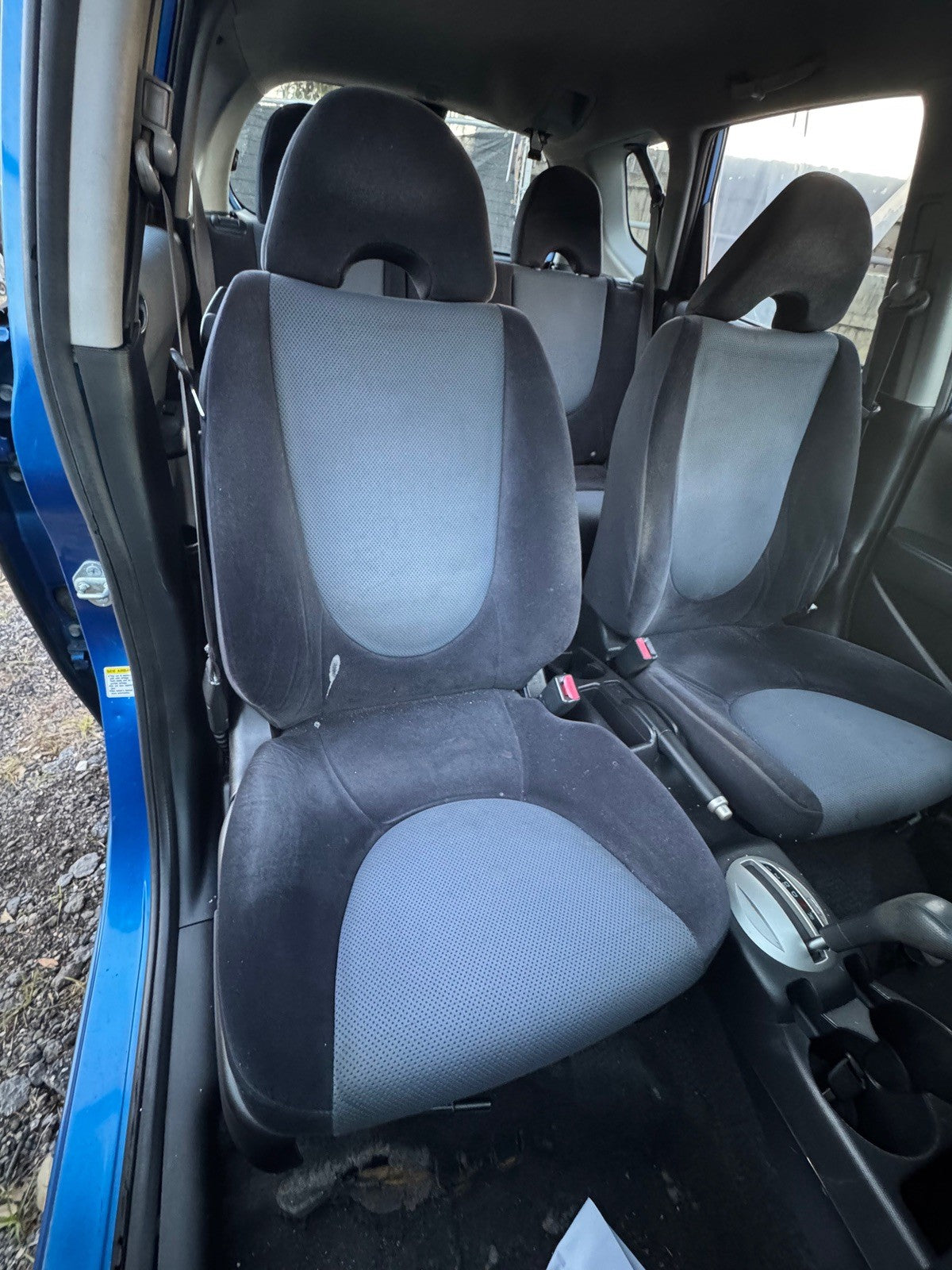 2007 Honda Fit Front Seats 