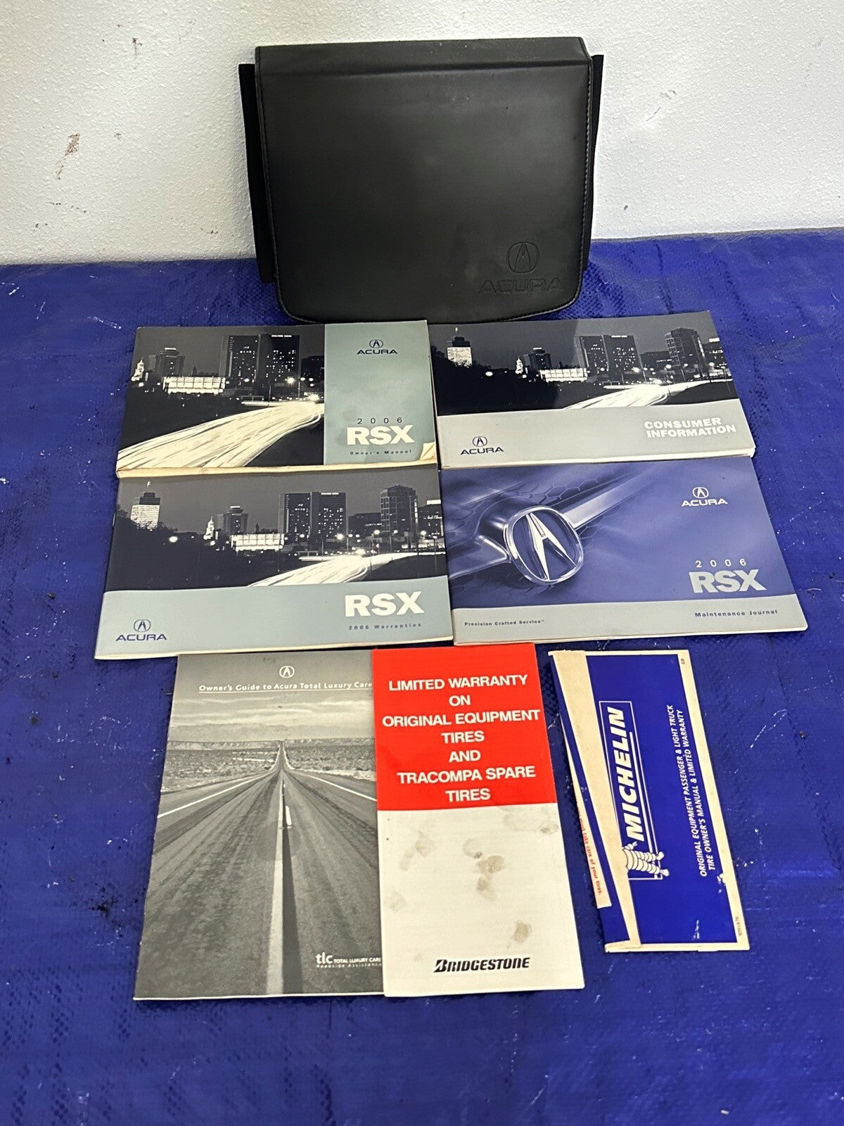 2006 Acura RSX Type-S Complete Owner Dealer Manual book OEM Leather 05-06