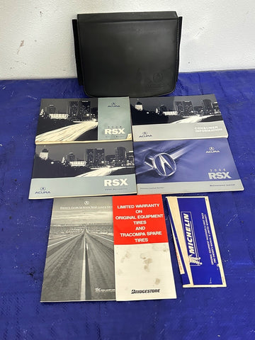 2006 Acura RSX Type-S Complete Owner Dealer Manual book OEM Leather 05-06