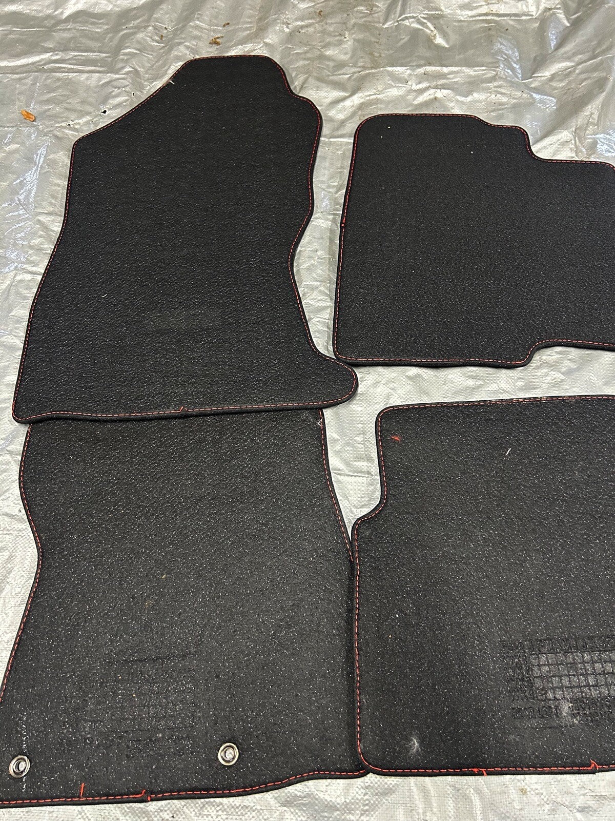 2022-2023 OEM Subaru WRX Front & Rear Interior Floor Mat Carpet SET