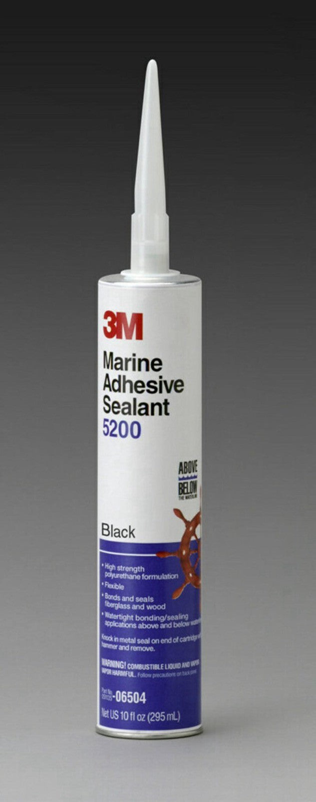 3M MARINE ADHESIVE SEALANT 5200 BLACK