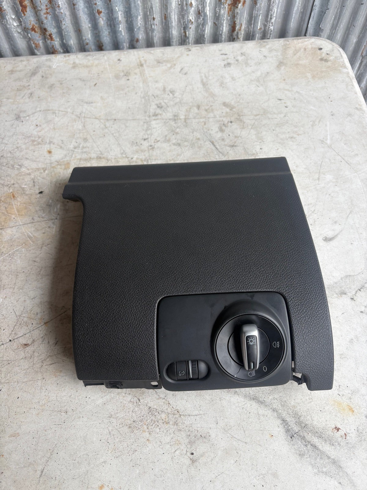 2010-2014 Volkswagen GTI Golf MK6 Under Dash Left Lower Knee Trim Panel W Switch