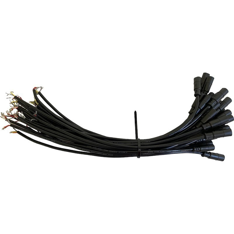 Warning Light Wiring Harness; Used To Connect StrobeLink  Lights; 5; 5 Amp  PVC