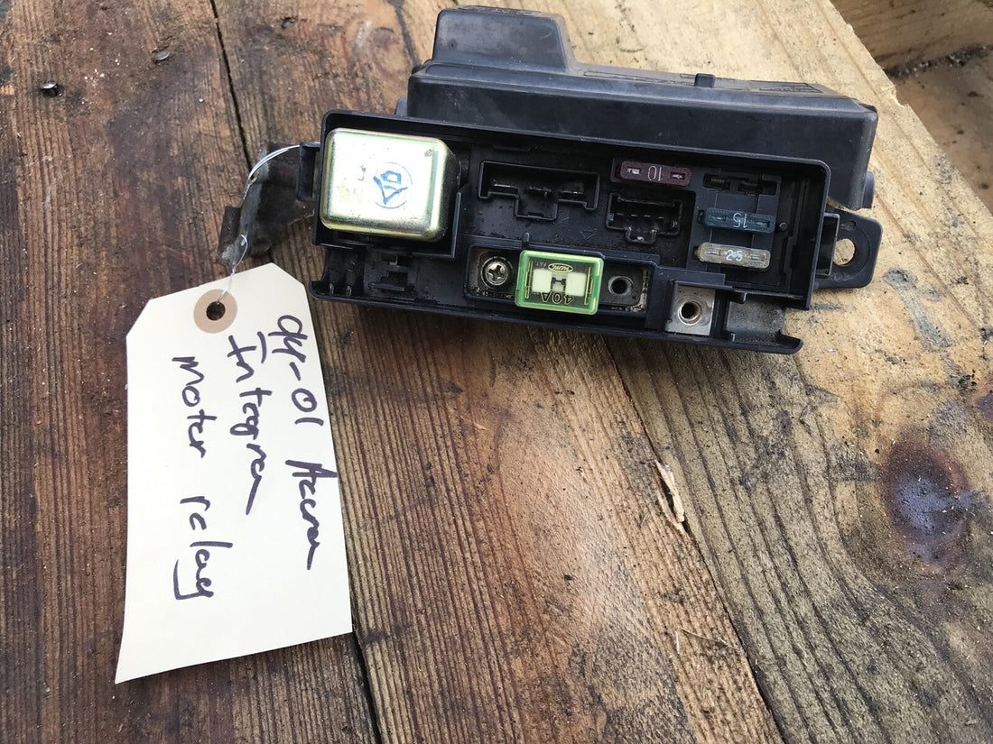 94 Acura Integra Motor Relay Fuse Box