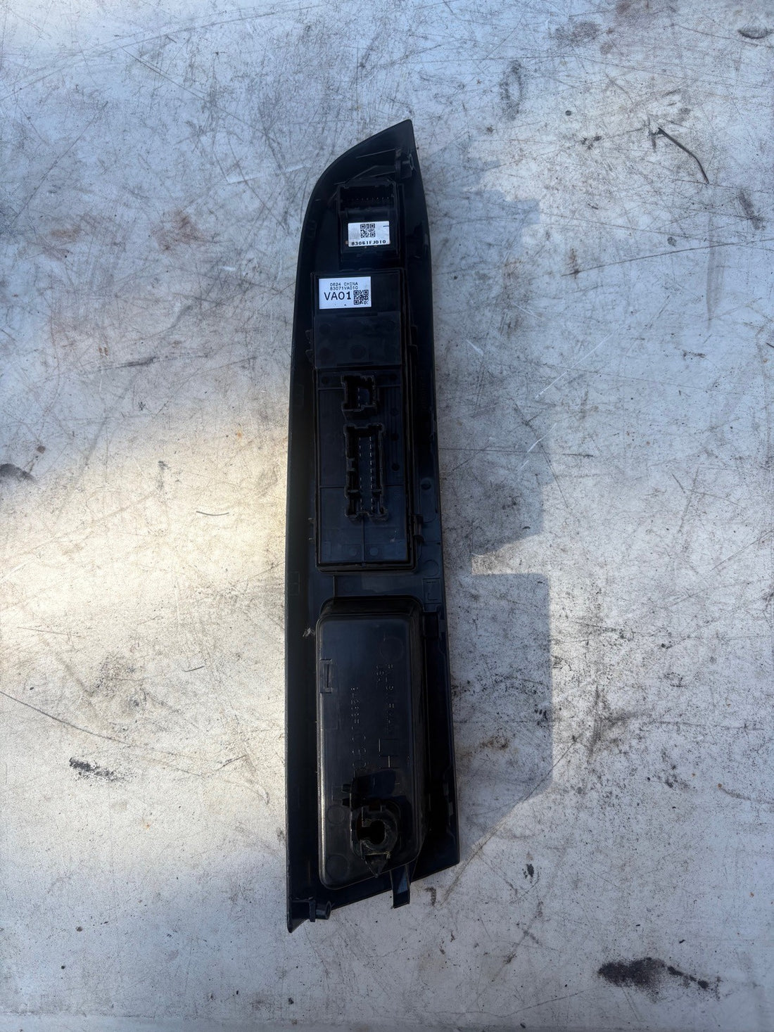 2015-2021 Subaru WRX STI Master Window Switch With Trim Black OEM 