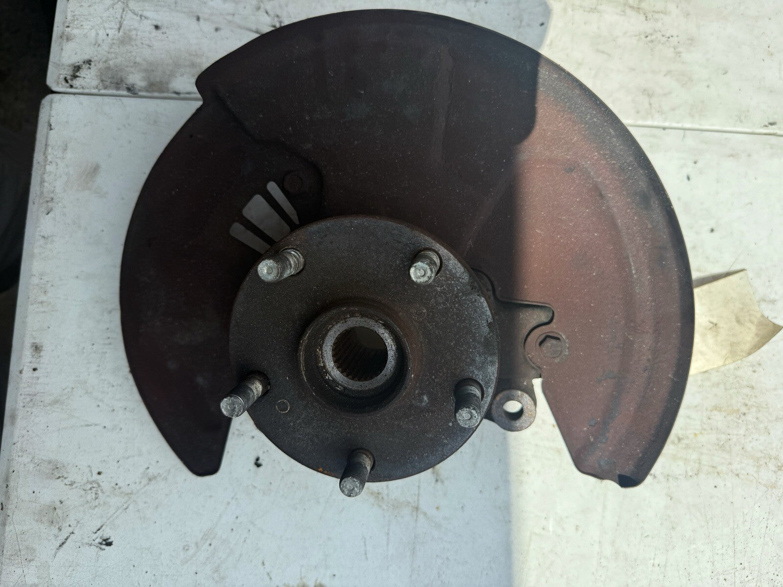 2008-2014 Subaru WRX STI Front Driver Knuckle Spindle 