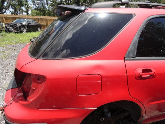2004 subaru wrx wagon passenger side quarter panel