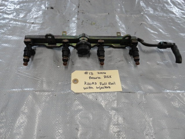 2006 Acura RSX Base Fuel Rail And Injectors K20a3
