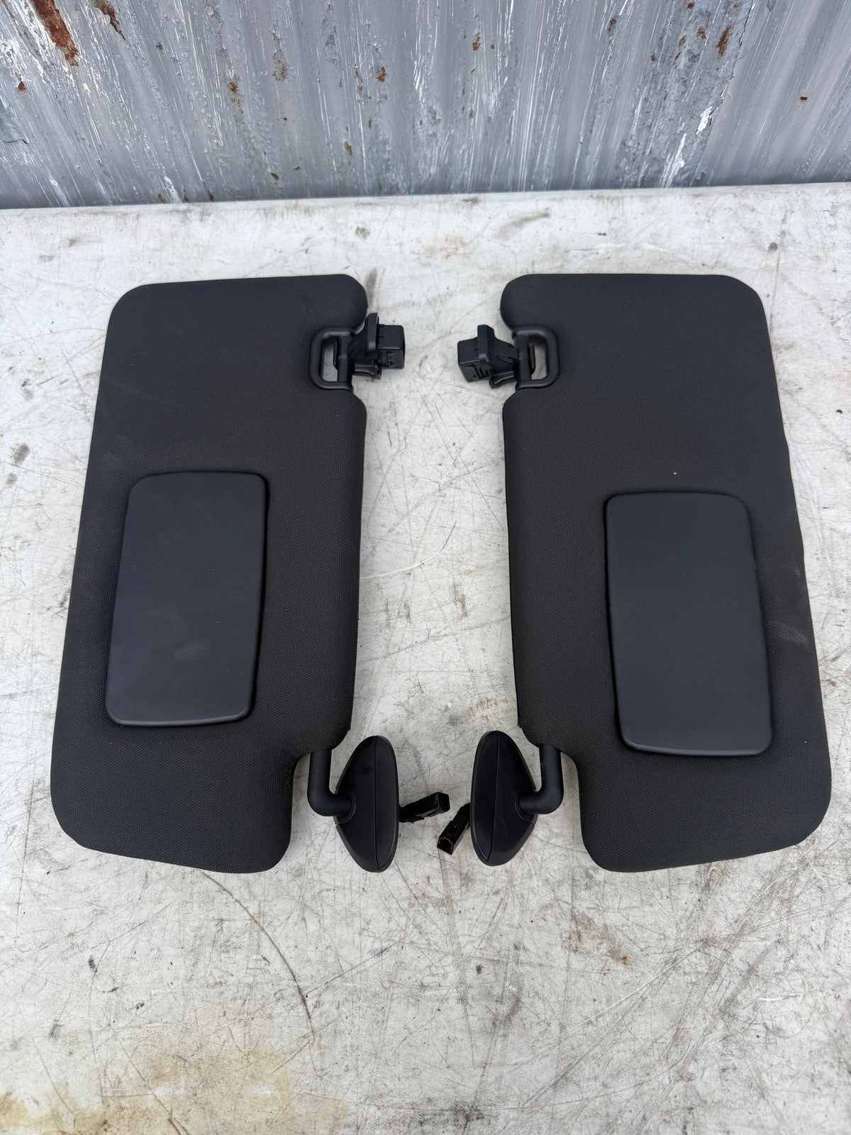 2015-2020 Subaru WRX STI Sun Visors L & R OEM 