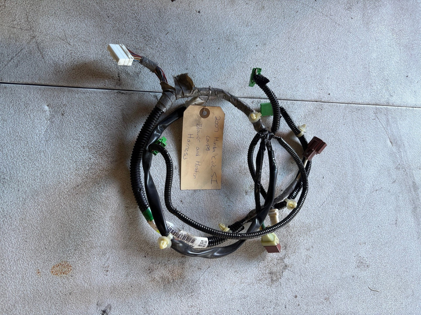 2006-2011 Honda Civic SI FG2 2DR Heater Core Harness 