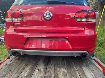 2012 VW GTI Rear Bumper RED