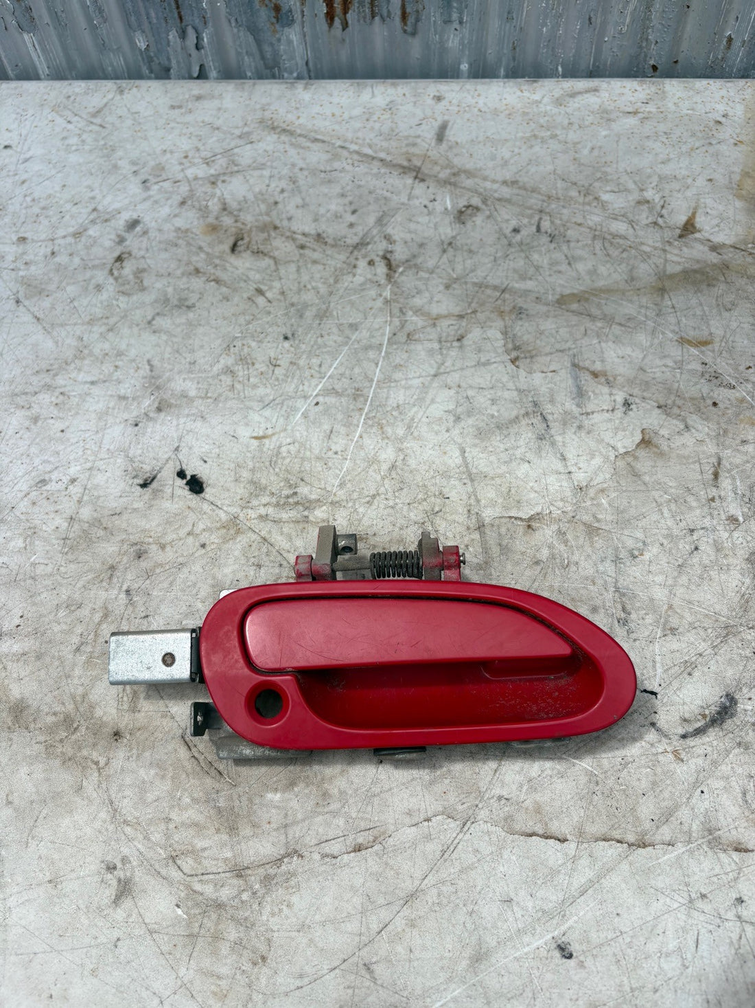 2000-2009 Honda S2000 AP1 AP2 Passenger Side Door Handle Exterior Red 