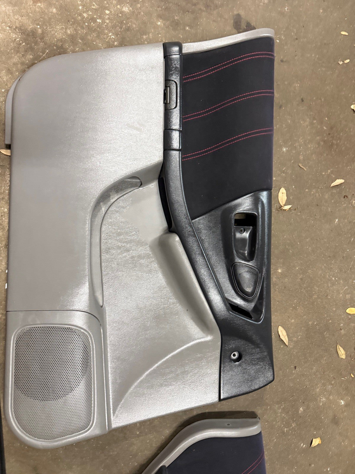 2002 Subaru Forestor STI Door Panels Grey Suede